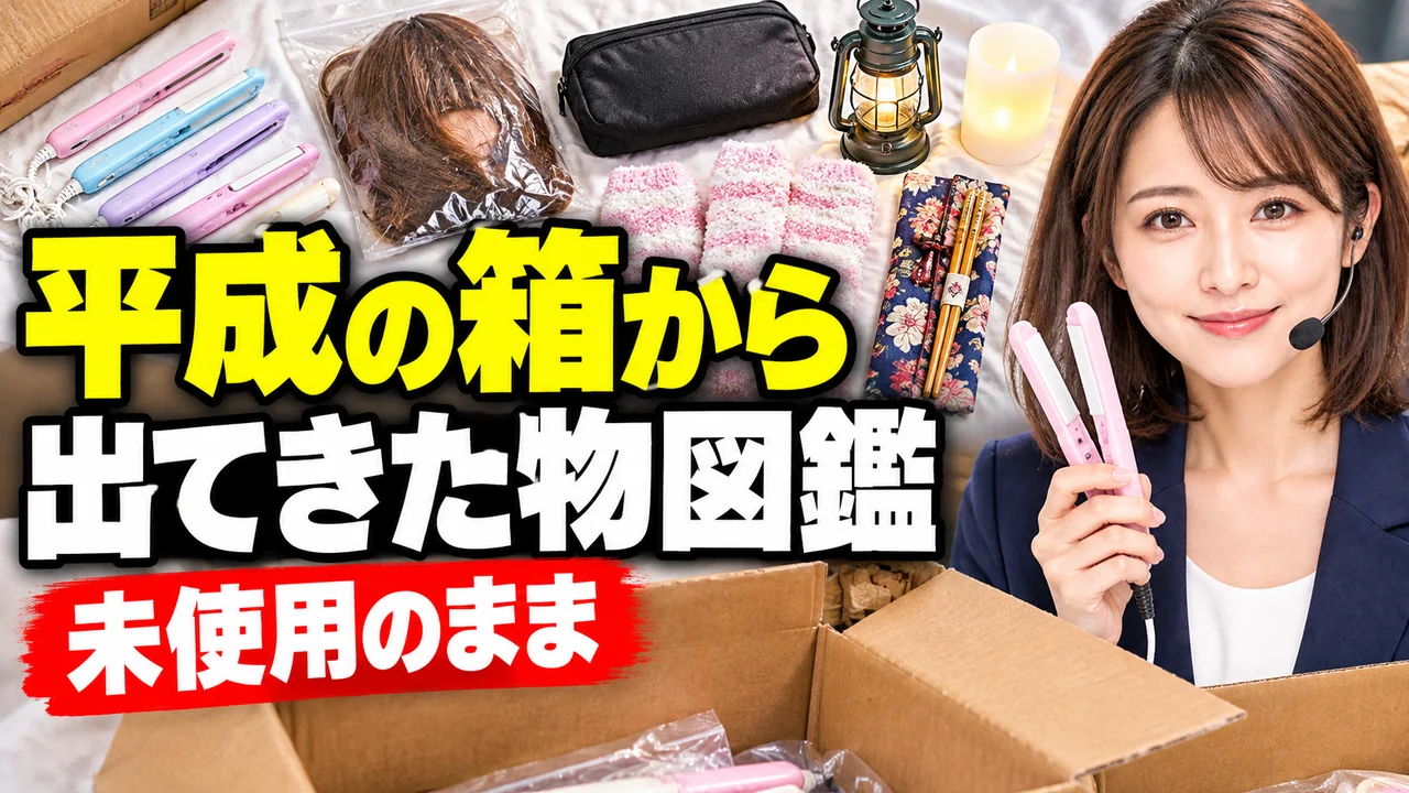 【平成レトロ】20年前の在庫箱から未使用品が次々出てきた｜懐かしグッズ図鑑【せどり仕入れ】