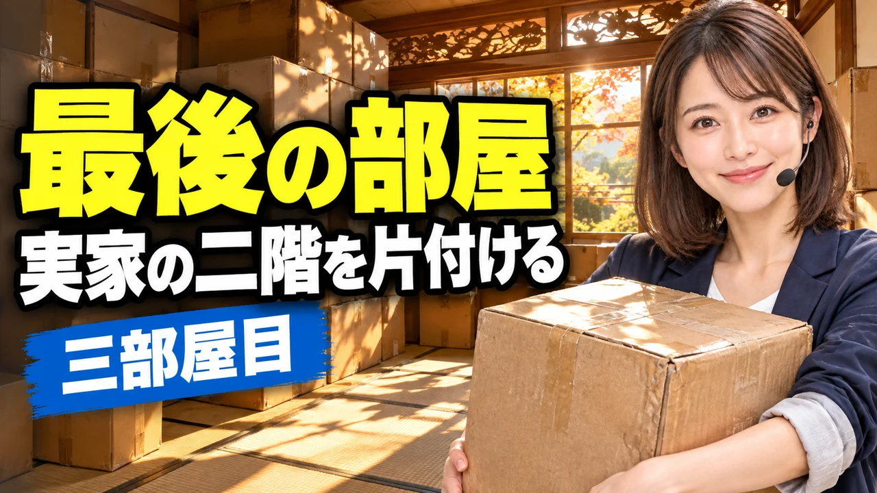 【実家の片付け③】最後の部屋｜いちばん奥の和室に眠っていた在庫の箱【断捨離・在庫処分・せどり仕入れ】